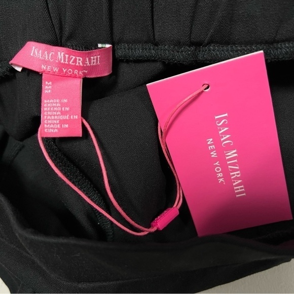 🆕 Isaac Mizrahi Black Cropped Pants - Picture 3 of 7